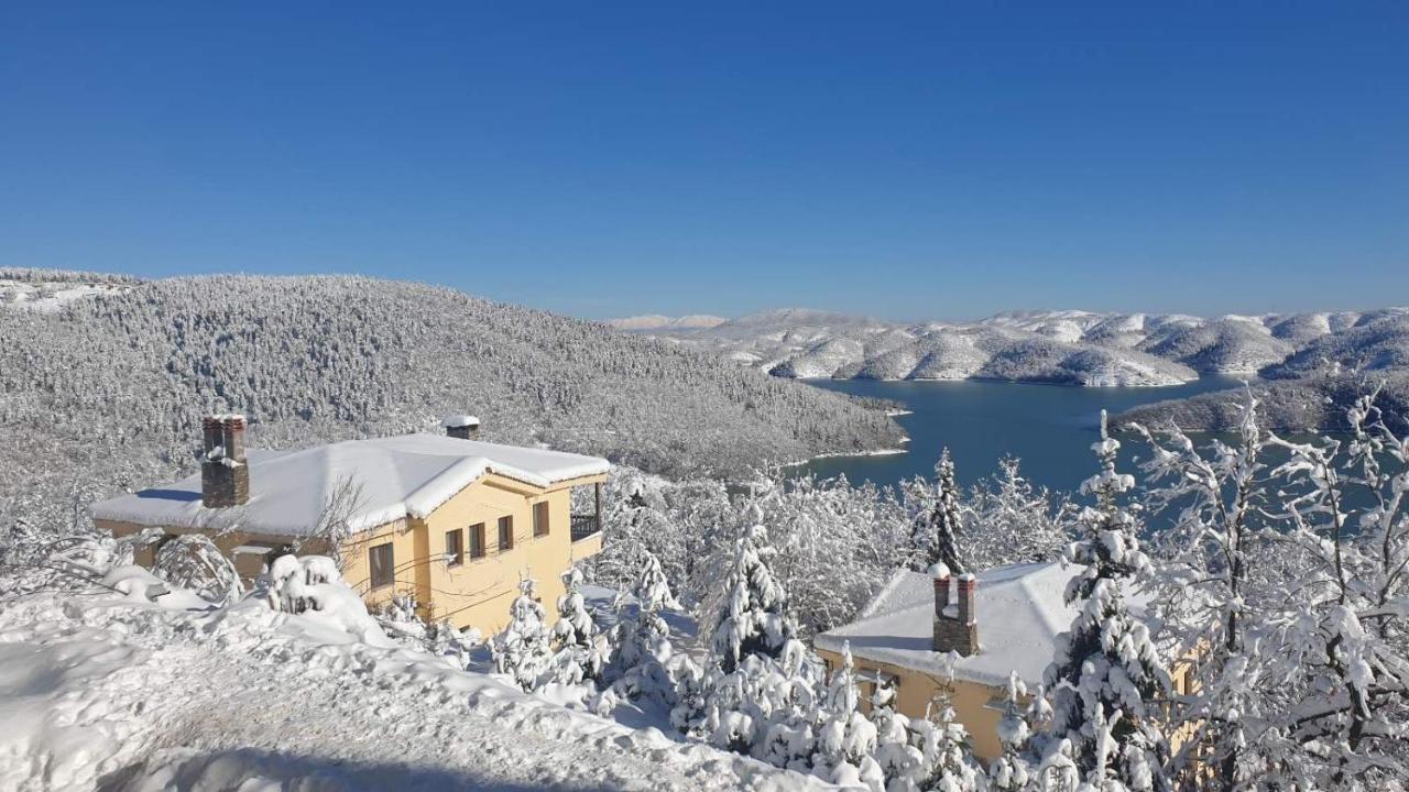 Ktima Alonaki Aparthotel Lago Lago Plastiras Exterior foto