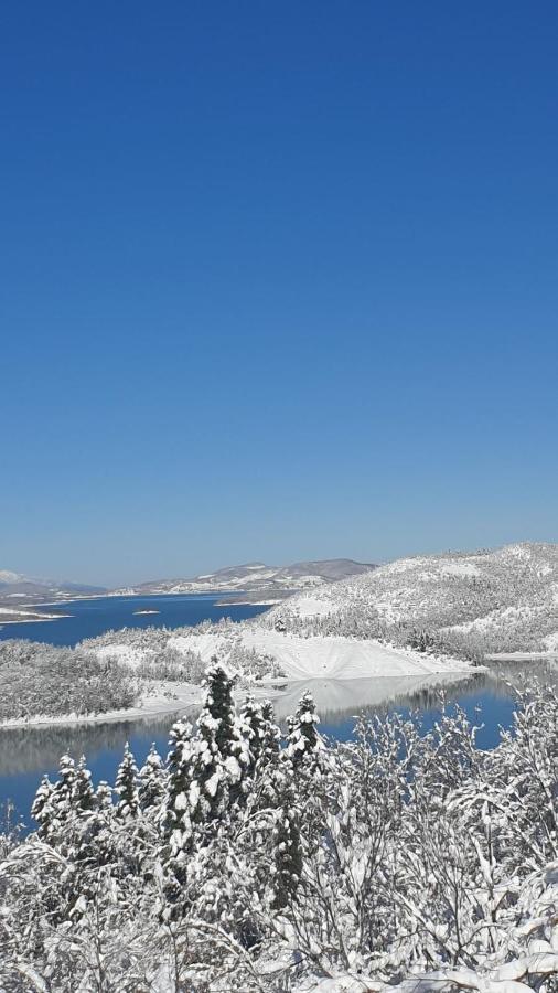 Ktima Alonaki Aparthotel Lago Lago Plastiras Exterior foto